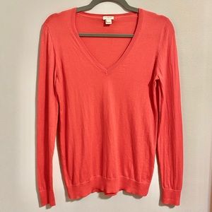 J. Crew Coral Sweater - Size S